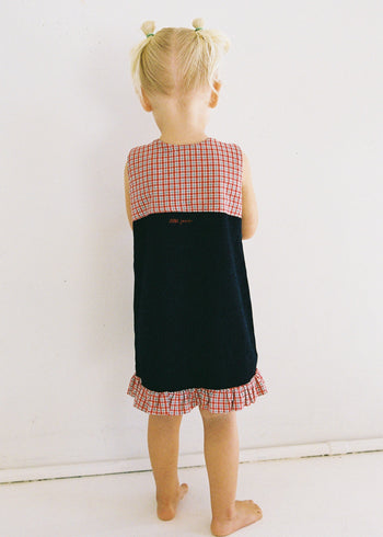 Polly Dress - Indigo