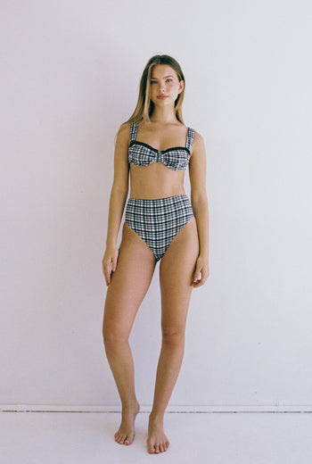 Balconette Top - Gingham