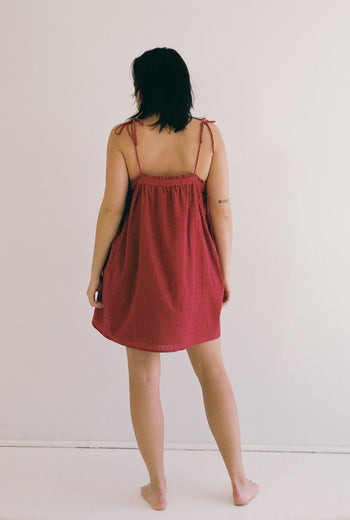 Marlow Mini Dress - Merlot