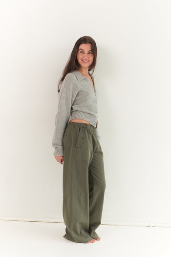 Adelle Pant - Olive