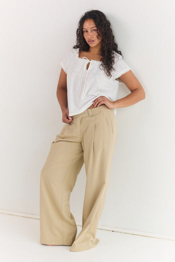 Brooke Pant - Pebble