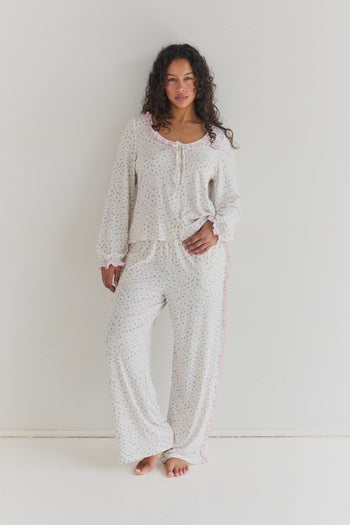 Gigi Pyjama Set - Ditsy Bloom *Pre-order