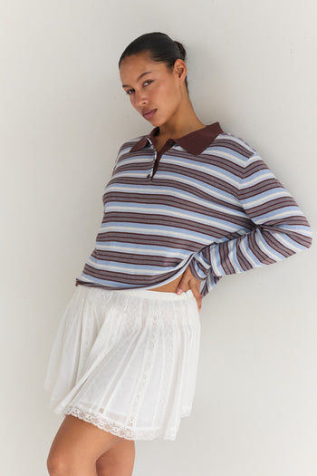 Sofie Mini Skirt - Blanc