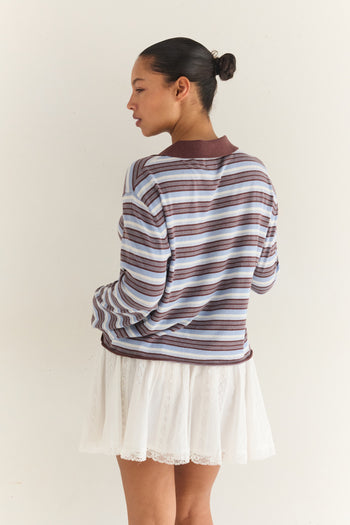 Elise Rugby Top - Stripe