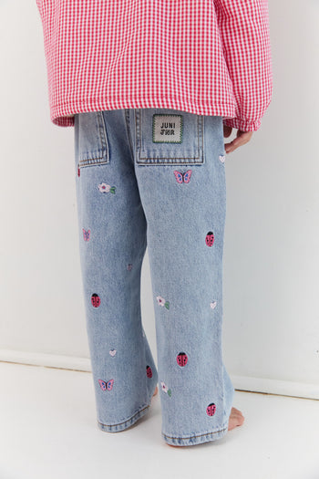 Blair Jean - Garden Embroidery