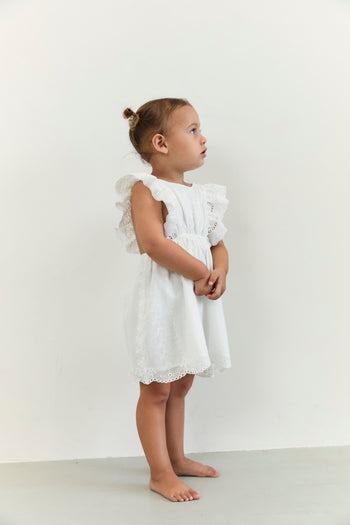 Rumi Dress - Blanc