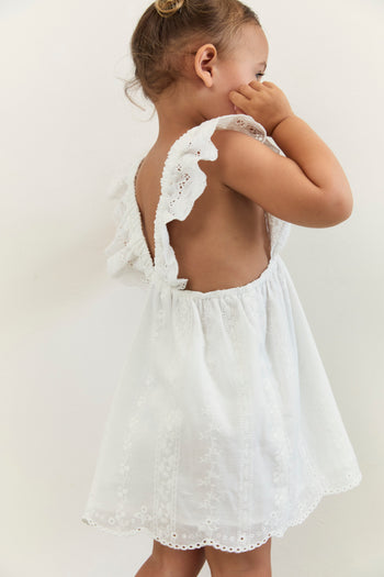 Rumi Dress - Blanc