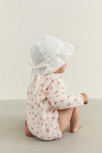 Baby Poet Sun Hat - Blanc