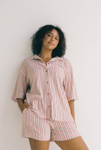 Daze Pyjama Set - Tulip Stripe