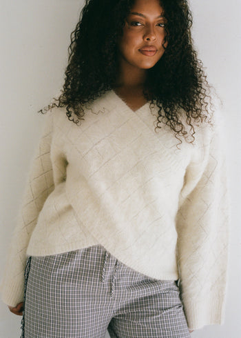 Diamond Knit Sweater