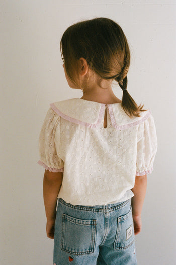 JNR Celine Blouse - Salt