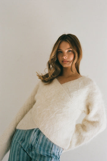 Diamond Knit Sweater