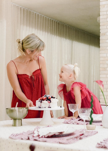 Zimi Tulle Dress - Holly Berry