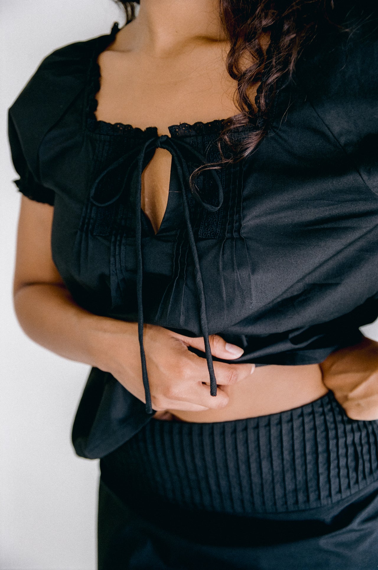 Bridget Mini Skirt - Black