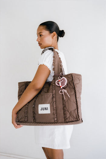 Heart Bag Charm - Cocoa Spot *Pre-Order