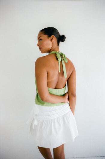 Annika Mini Skirt - Blanc