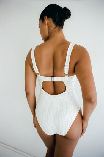 Ophelia One Piece - Blue Stripe