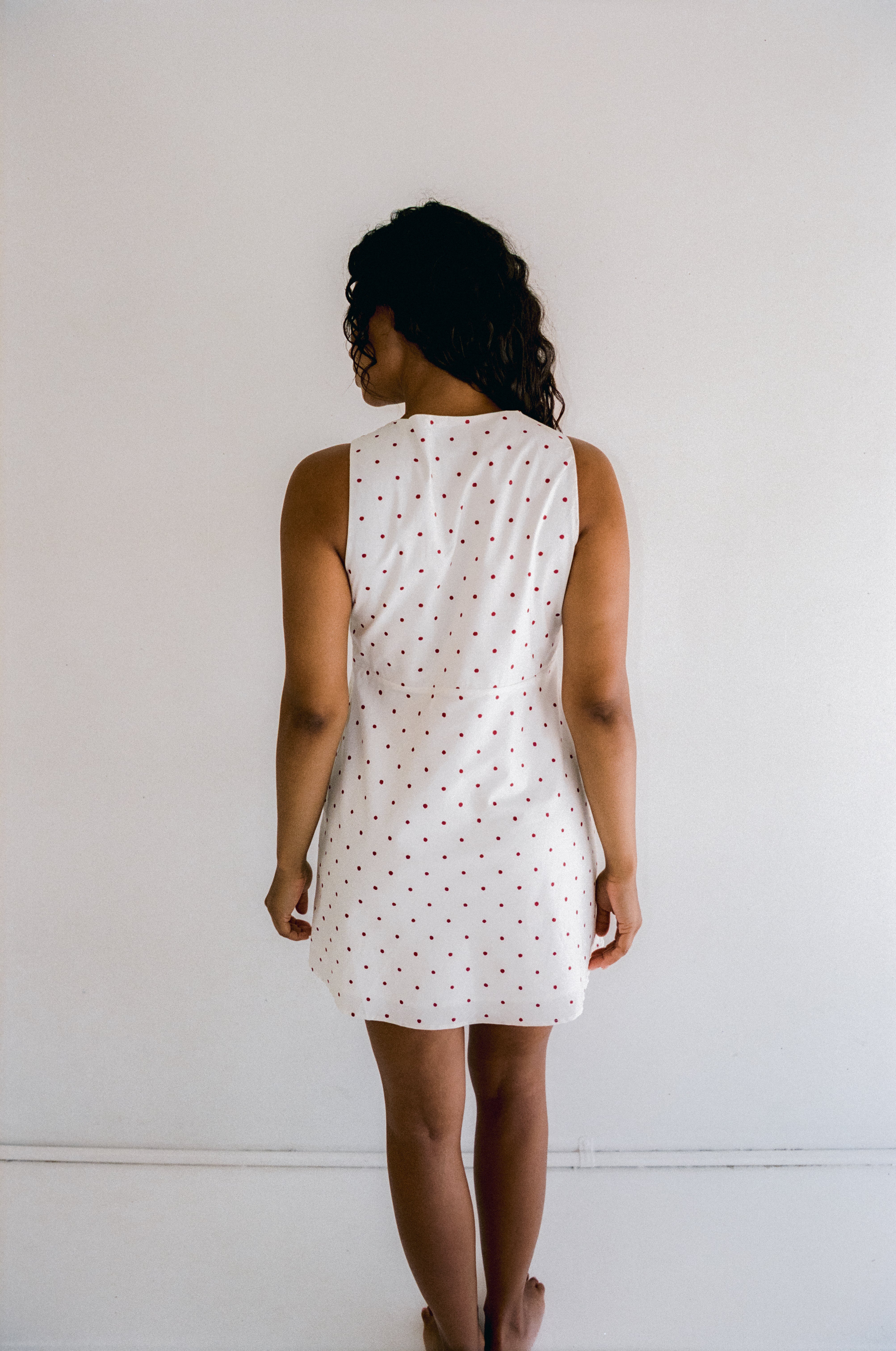 Clarine Polka Dot Dress ワンピース Her lip to Clarine Polka Dot