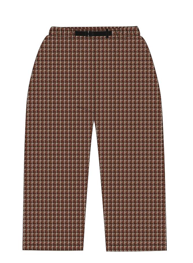 Benji Pant - Red Check