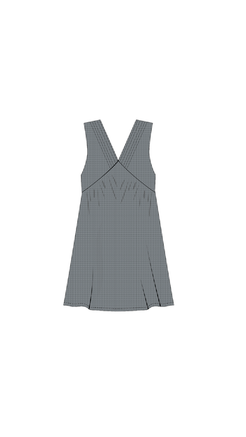 Hunter Mini Dress - Midnight Check
