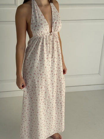 Fleur Halter Dress - Blossom