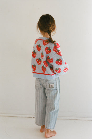 Strawberry Sky Knit Cardigan *Pre-Order