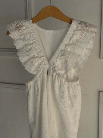 Alba Dress - Blanc