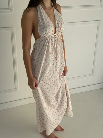 Fleur Halter Dress - Blossom