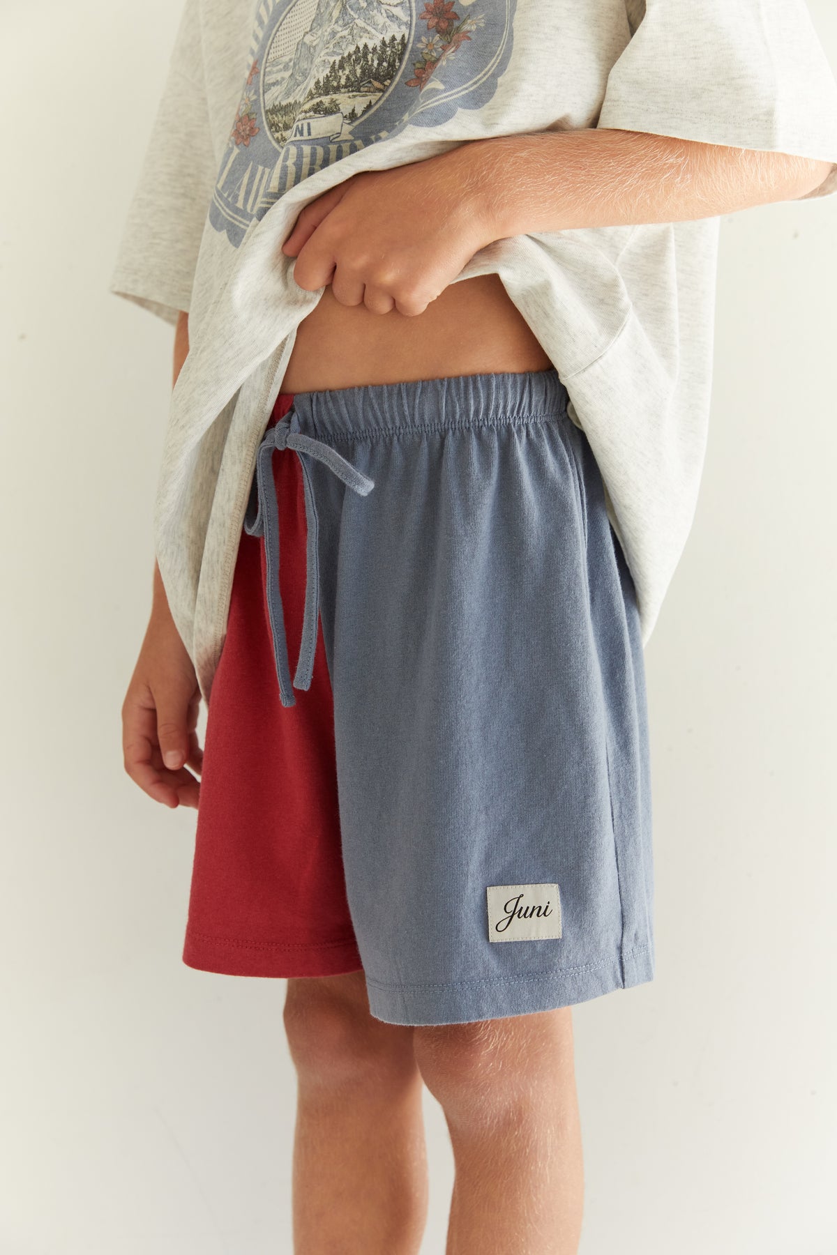 Rayne Short - Paprika/Denim Blue