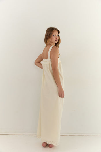 Francesca Maxi Dress - Soft Daffodil
