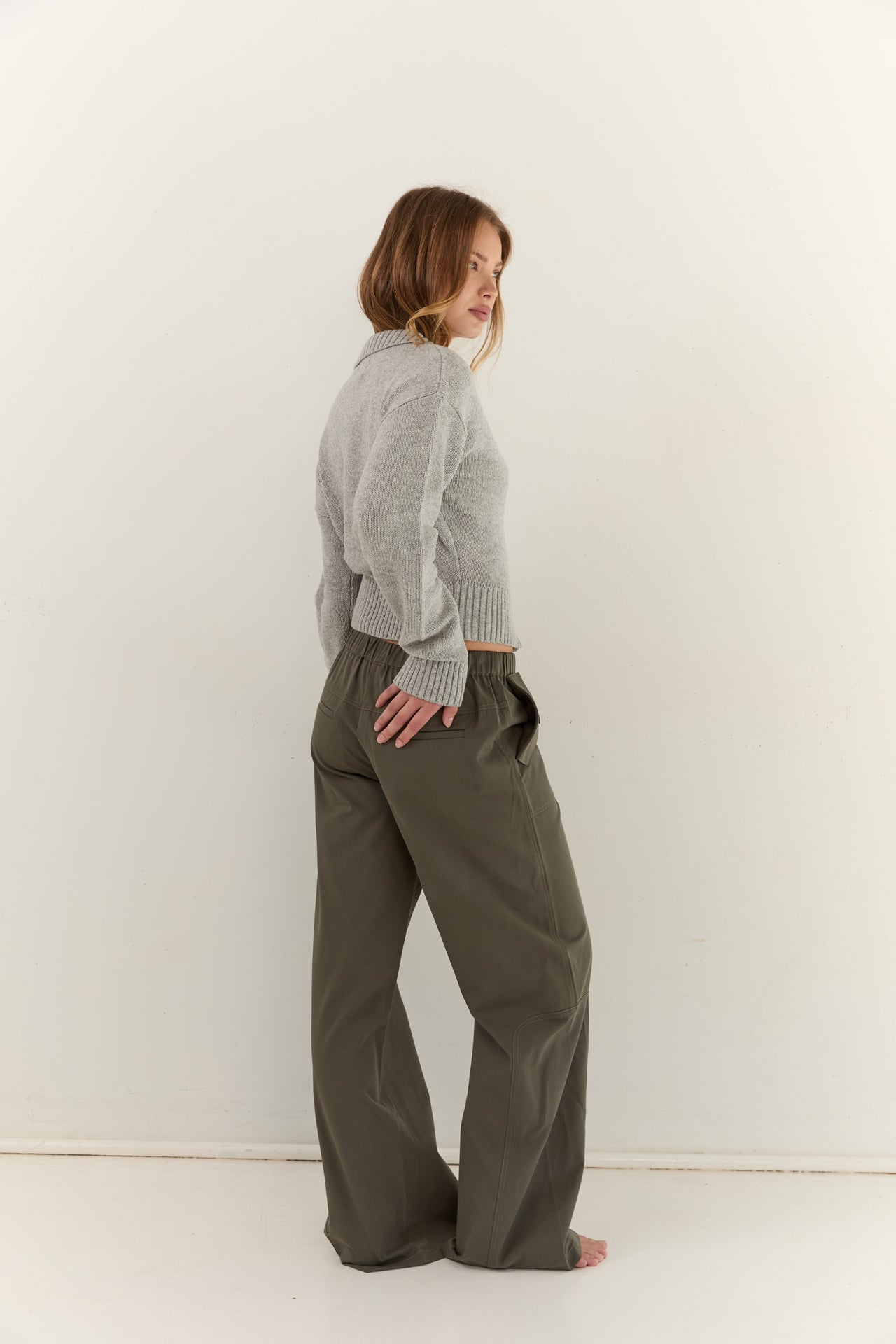 Adelle Pant - Olive