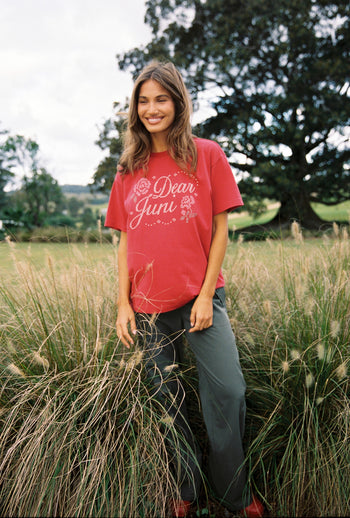 Dear Juni Tee - Berry